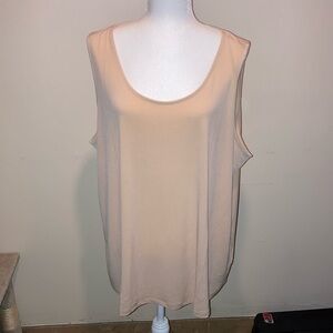 Women's Sleeveless Top in Cream